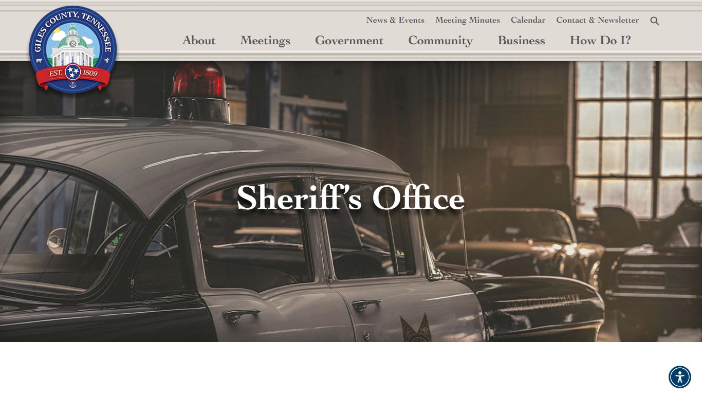 Giles County Sheriff’s Department - Giles County, TN